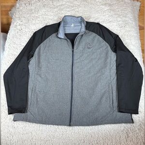 Johnnie-O Men's Stinger Jacket Hybrid Media Quilted Full Zip, Size XXL